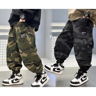 กางเกงทหาร กางเกงเด็ก สินค้าพร้อมส่งในไทย