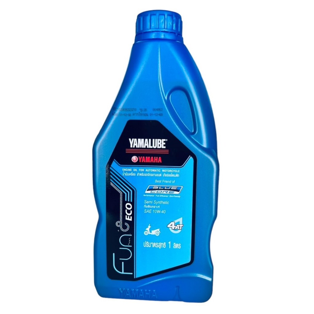 น้ำมัน YAMALUBE 4AT BLUE CORE 1 ลิตร (10W40) กึ่งสังเคราะห์ ขวดฟ้า รหัสสินค้า90793AT41800