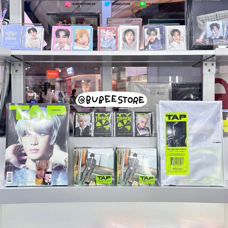 (พร้อมส่ง)🧏🏻 ✨ TAEYONG - The 2nd Mini Album [TAP] Flip Zine / Mystery pack / Digipack / Fortune Card