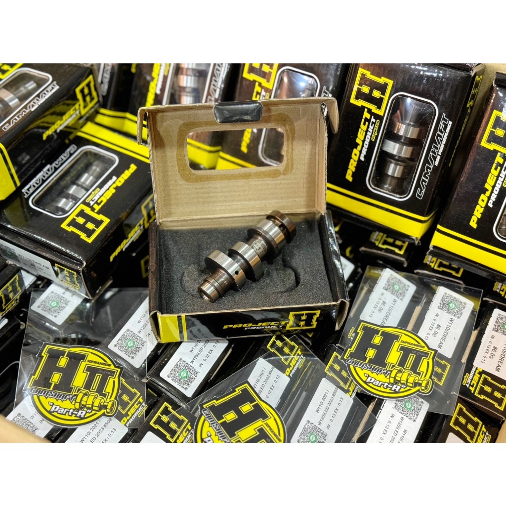 แคมแต่ง125s-r ช่างเฮง สุพรรณ H-II แท้ แถมฟรี สติ๊กเกอร์และบูทแคมใส่รถรุ่น125s-r-iบังลม มีให้เลือกใช้ตั้งแต่ ลูกเดิม-67mm