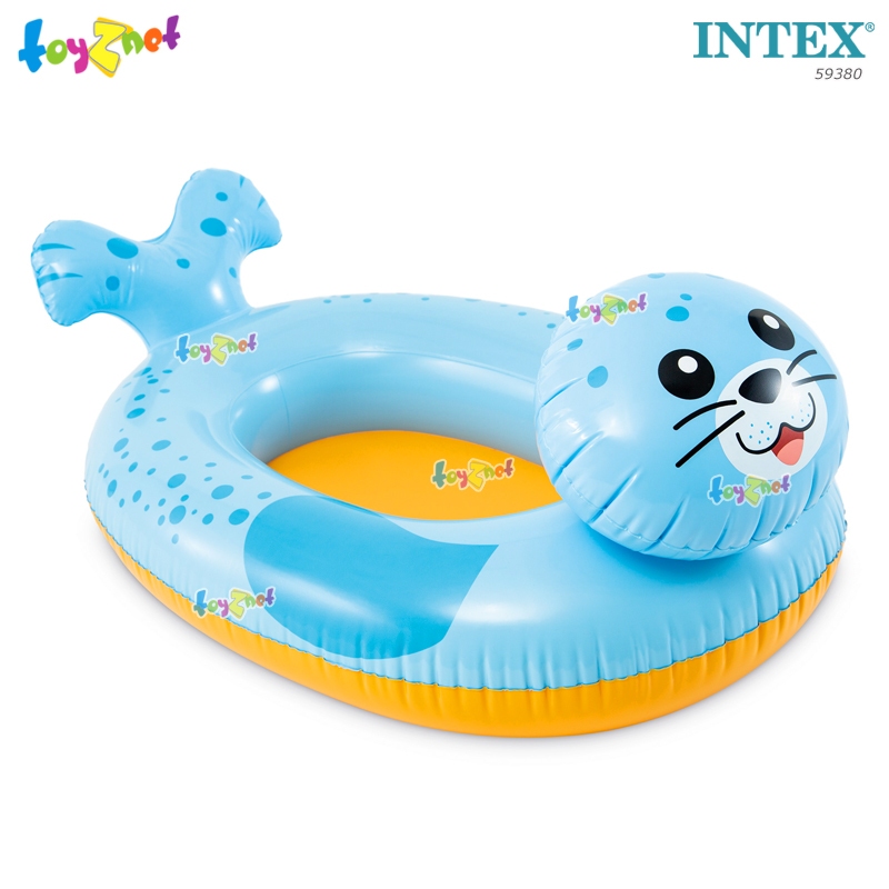 Intex เรือยางเด็ก พูลครูเซอร์ แมวน้ำ 1.07x0.76 ม. รุ่น 59380