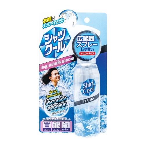 Shirt Cool Spray Strong Mint 100ml. เชิ้ตคูลสเปรย์สตรองมิ้นต์ 100 ML