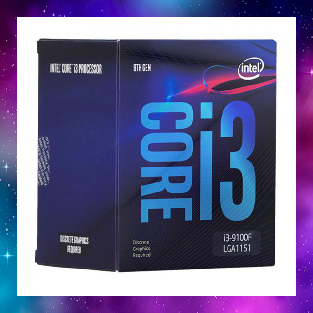CPU (ซีพียู) 1151 INTEL CORE I3-9100F I3-9100 3.6 GHz GEN9 ใช้งานปกติ