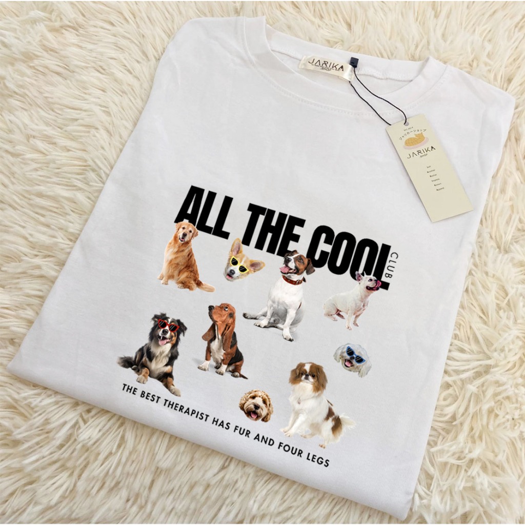Jarika.shop - เสื้อยืดลาย Dog Club ( งานป้าย.. Jarika ) ( จ231 ) (1/1) - รูปที่ 3