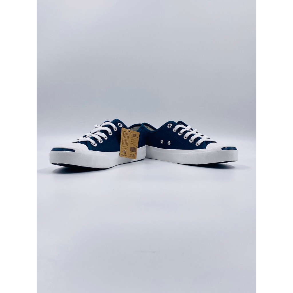 รองเท้า Converse Jack สีกรม ผ้าใบทรงฮิต เหมาะกับทุกโอกาส พร้อมส่งจากไทย - รูปที่ 3