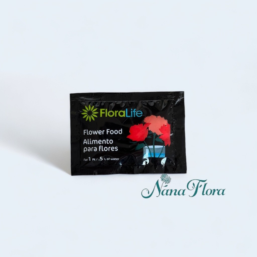 *แพ็คเกจใหม่สีม่วง* อาหารดอกไม้ชนิดผง flower food by Floralife