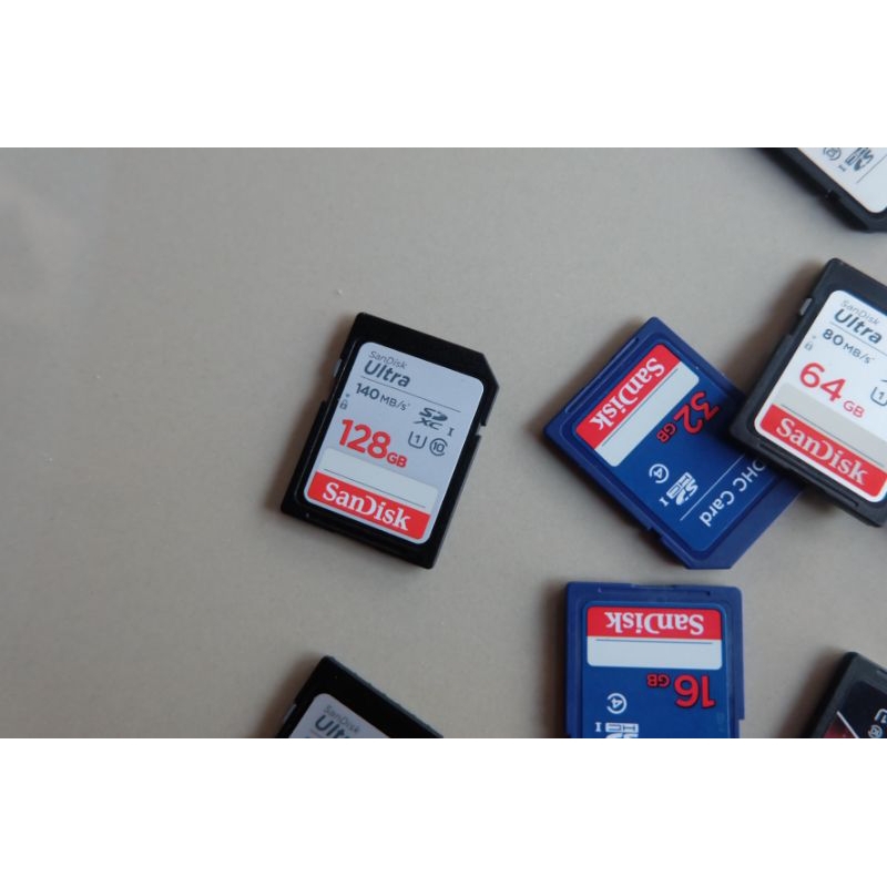 SD CARD 128GB มือสองของแท้