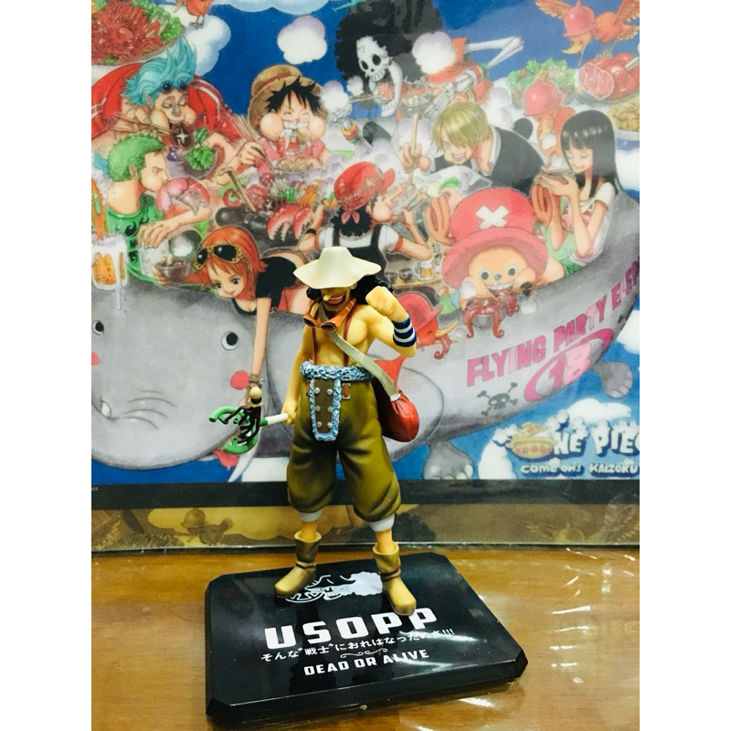 (FZ) แท้100% อุซป โลกใหม่ Usopp New World Figure Zero แมวทอง One piece วันพีช Model โมเดล Figures ฟิ