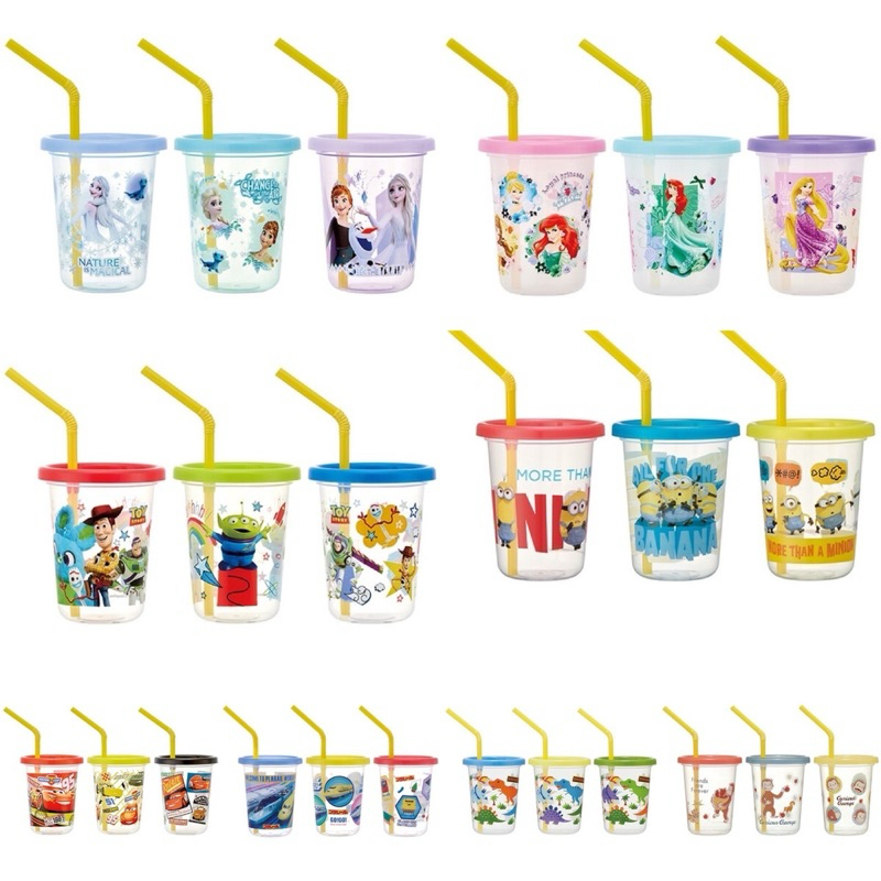 Skater แก้วน้ำเด็ก เซ็ต 3 ใบ ขนาด 230 ml. นำเข้าจากญี่ปุ่น