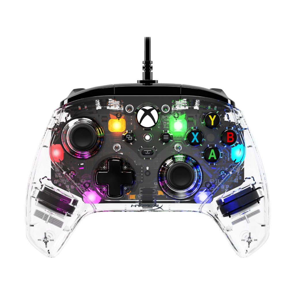 (CODE CHICHXBS1 ลด 50 ) HYPERX X-BOX CLUTCH GLADIATE RGB # 7D6H2AA คอนโทรลเลอร์เกม จอยเกมส์ PC