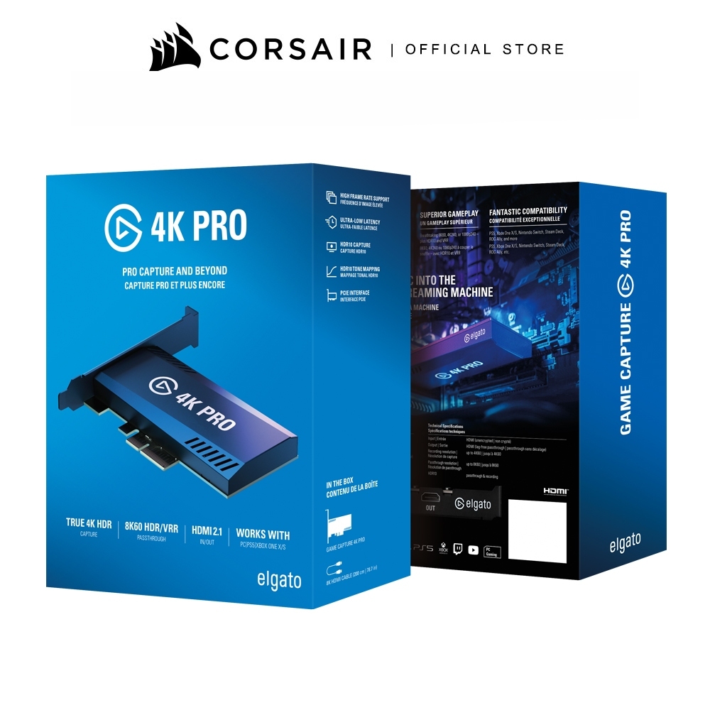 ELGATO GAME CAPTURE 4K PRO : 10GBK9901