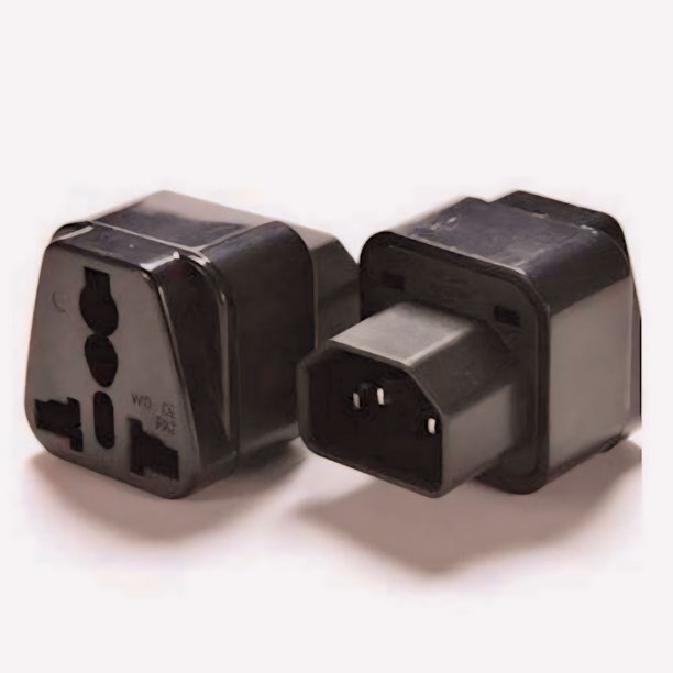 หัวแปลง PDU/UPS C13 ปลั๊ก UPS ADAPTER หัวแปลงปลั๊กAPC หรืออุปกรณ์อื่น