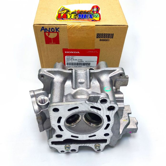 ฝาสูบ ชุดฝาสูบ ฝาวาล์ว ของแท้เบิกศูนย์ใหม่ HONDA click150i คลิก150 PCX150 พีซีเอ็ก150 รหัสอะไหล่ 120