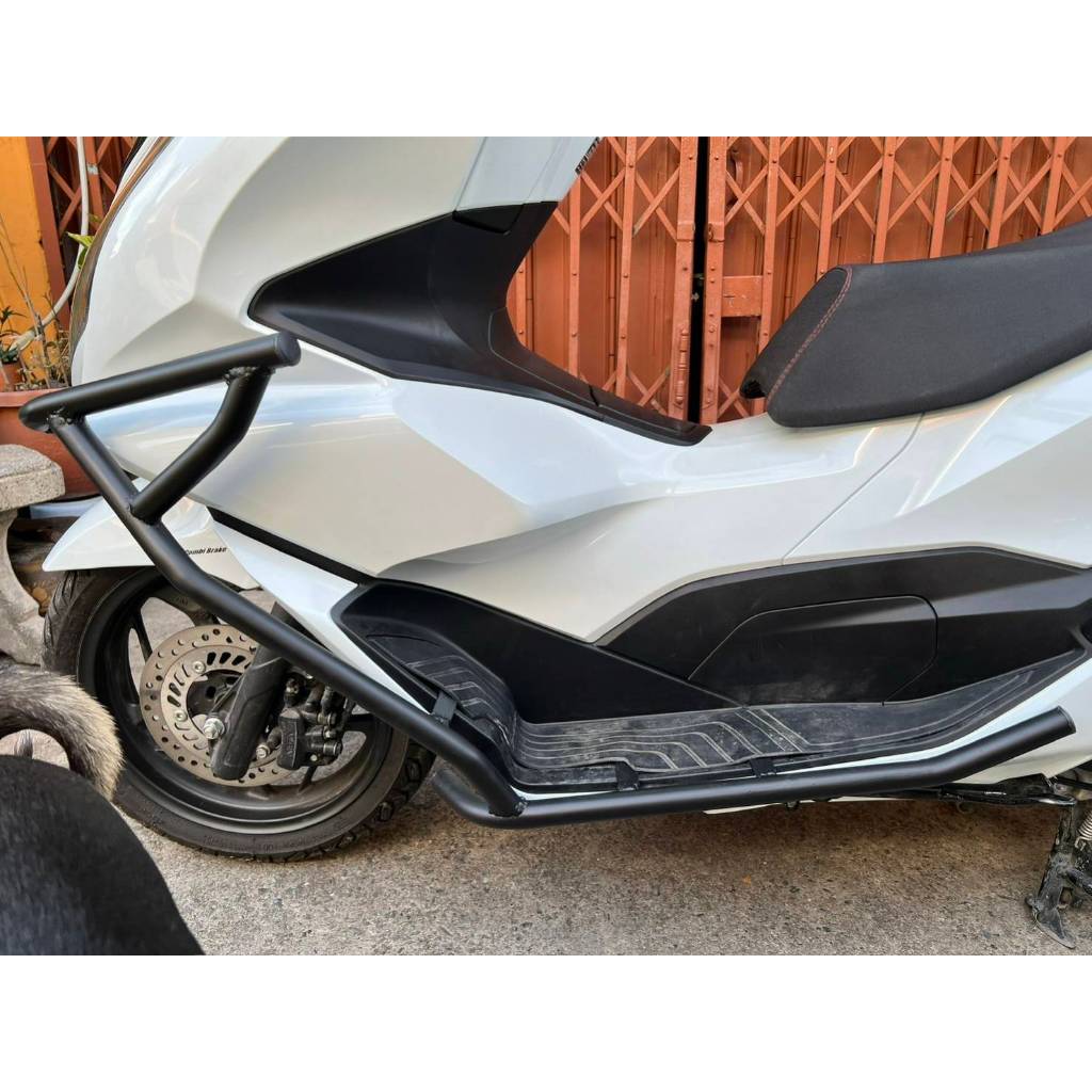 แคชบาร์ กันล้มข้าง HONDA PCX160 ปี2021-2023 เหล็กหนาแข็งแรงทำสีพาวเดอร์โค้ช ช่วยลดการเกิดสนิม - รูปที่ 3