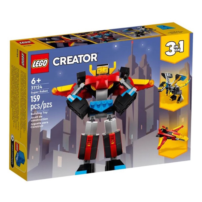 LEGO® 31124 Creator 3-in-1 Super Robot เลโก้ ของแท้ 100%