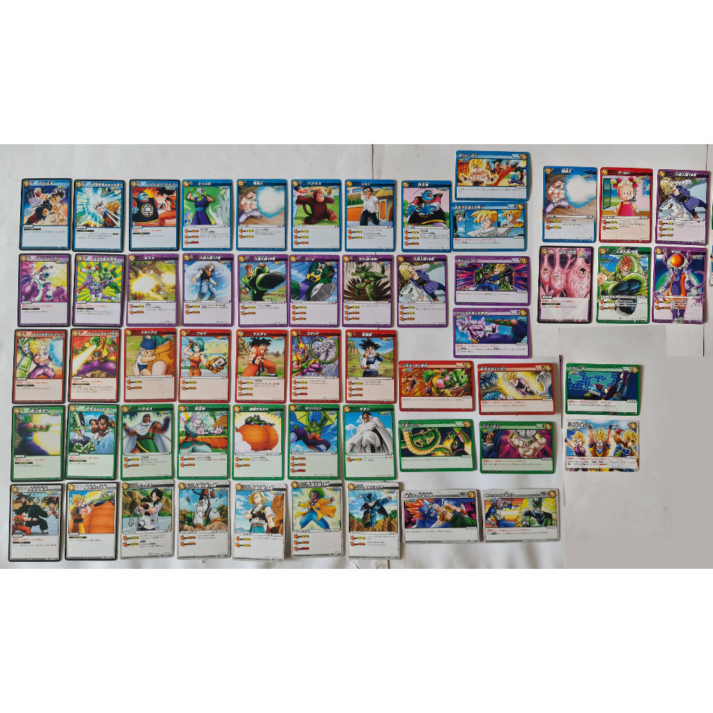 ดราก้อนบอล x 54 Dragon ball z Miracle Battle Carddass trading cards Japan set ลิขสิทธิ์แท้ japan มือ