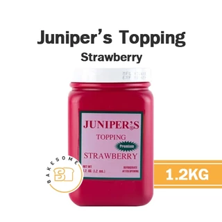 Juniper Topping 1.2 KG. จูนิเปอร์ ท็อปปิ้ง สตรอเบอร์รี่ คาราเมล บลูเบอร์รี่ ชอคโกแลต ชอคโกแลต ฮอตฟัดจ์ บัตเตอร์สก๊อต มะม