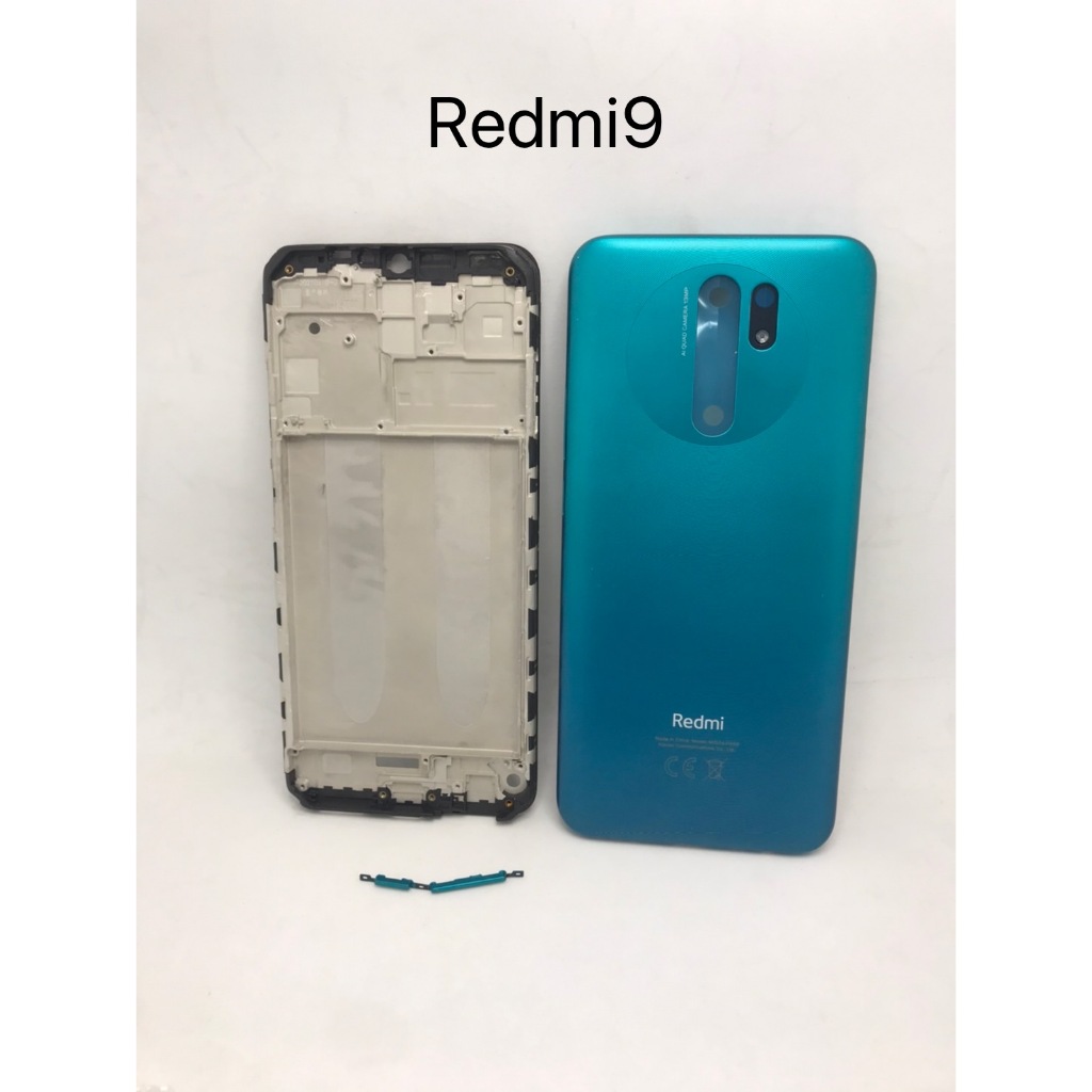 อะไหล่บอดี้ครบชุด Xiaomi Redmi 9 สินค้าพร้อมส่ง แกนกลาง+ฝาหลัง Redmi9