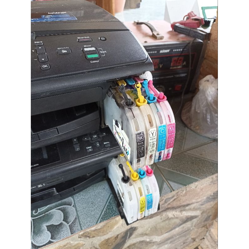 อะไหล่ brother j140w มือสอง ใช้งานได้ปกติ