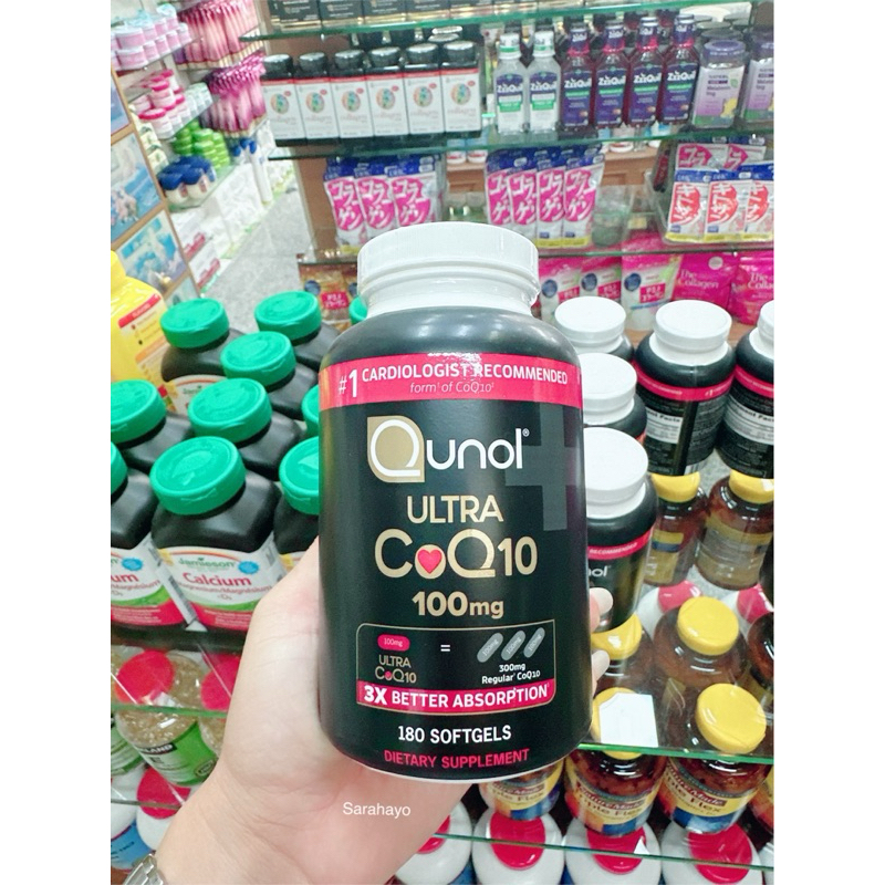 Qunol Ultra CoQ10 100 mg., 180 Softgels