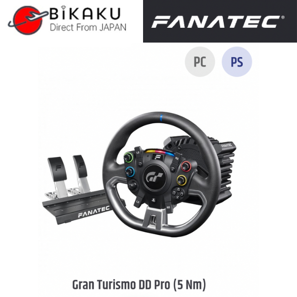 🇯🇵【Direct from Japan】FANATEC Gran Turismo DD Pro (5 NM) Racing Simulator Direct Drive Steering Simulator PC/PS4/PS5 Direct from Japan