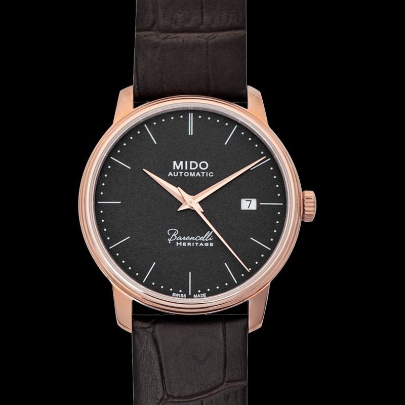 (สินค้า​พร้อม​ส่ง) นาฬิกา MIDO รุ่น​BARONCELLI รหัส​ M027.407.36.080.00 ของแท้​ป้าย​ KINGPOWER
