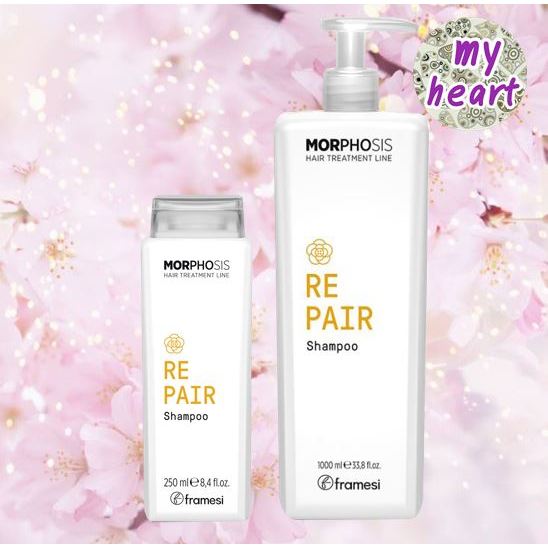 Framesi Morphosis Repair Shampoo 250/1000 ml แชมพูสำหรับผมแห้งเสีย