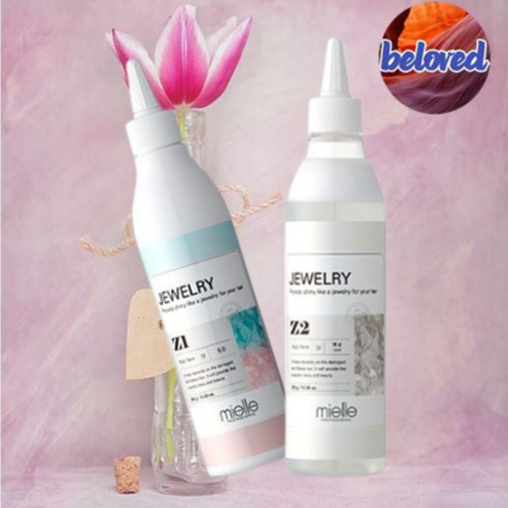 Mielle Jewelly Melti Perm Z1&Z2 300 ml น้ำยาดัดที่ปราศจากสาร Alkaline agent & hydrochloride