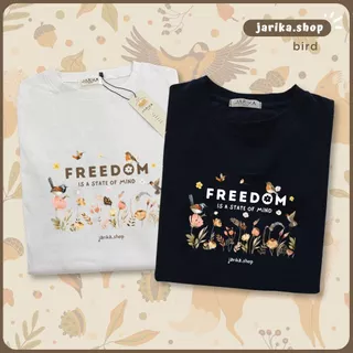 Jarikashop - เสื้อยืดลาย Bird ( งานป้าย.. Jarika ) ( จ233 )