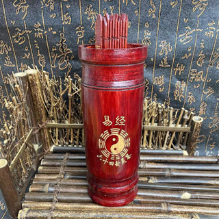 เซียมซีไม้ ชุดเซียมซีจีน ทำจากไม้ไผ่ พร้อมคู่มือ เสี่ยงทาย (…