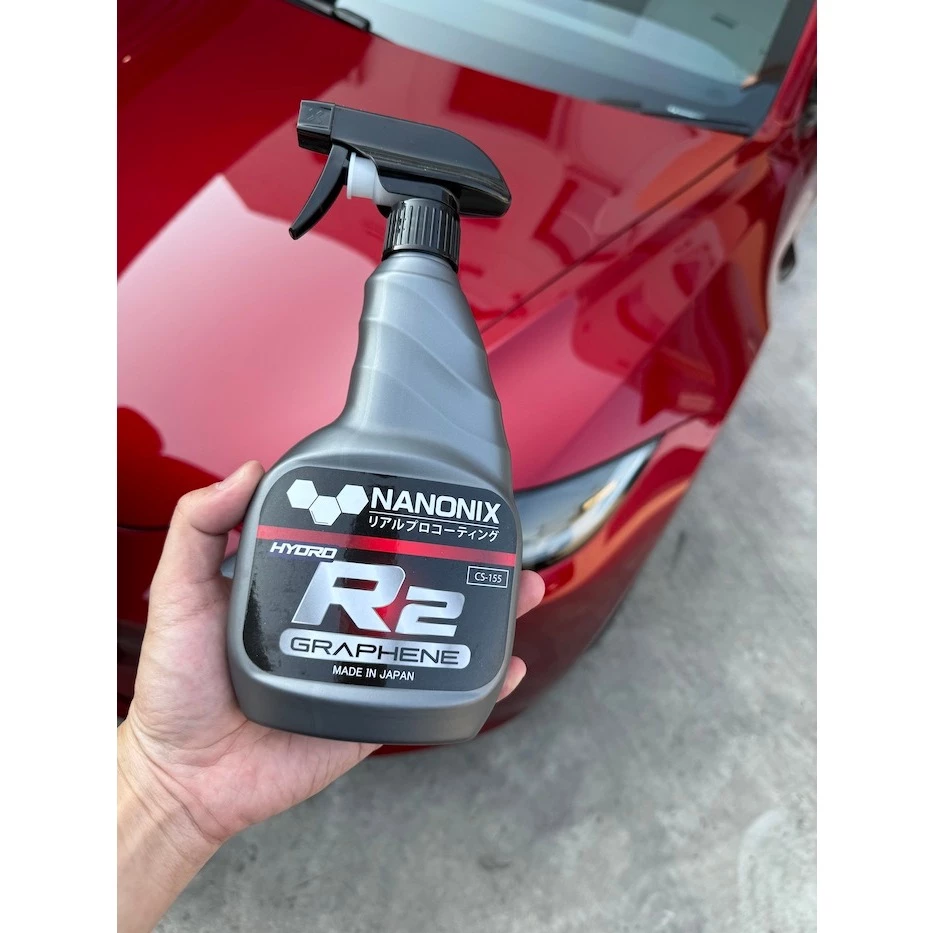 NANONIX R2 สเปรย์เคลือบสีรถยนต์สุตรกราฟีน น้ำยาเคลือบแก้ว นำเข้าจาญี่ปุ่น มีส่วนผสมเคลือบแก้วกราฟีน thumbnail 5