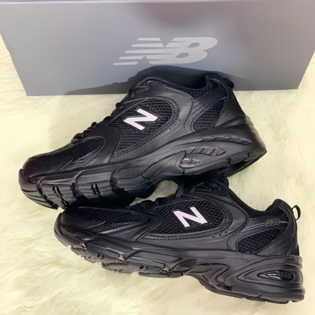 new balance 530 สีดำ รองเท้า ของแท้ 100 % รูปแบบ