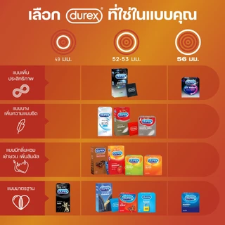 ดูเร็กซ์ เซนเซชัน ถุงยางอนามัยแบบมีปุ่มและขีด ถุงยางขนาด 52 มม. 3 ชิ้น x 3 กล่อง Durex Sensation Condom 3's x 3 boxes