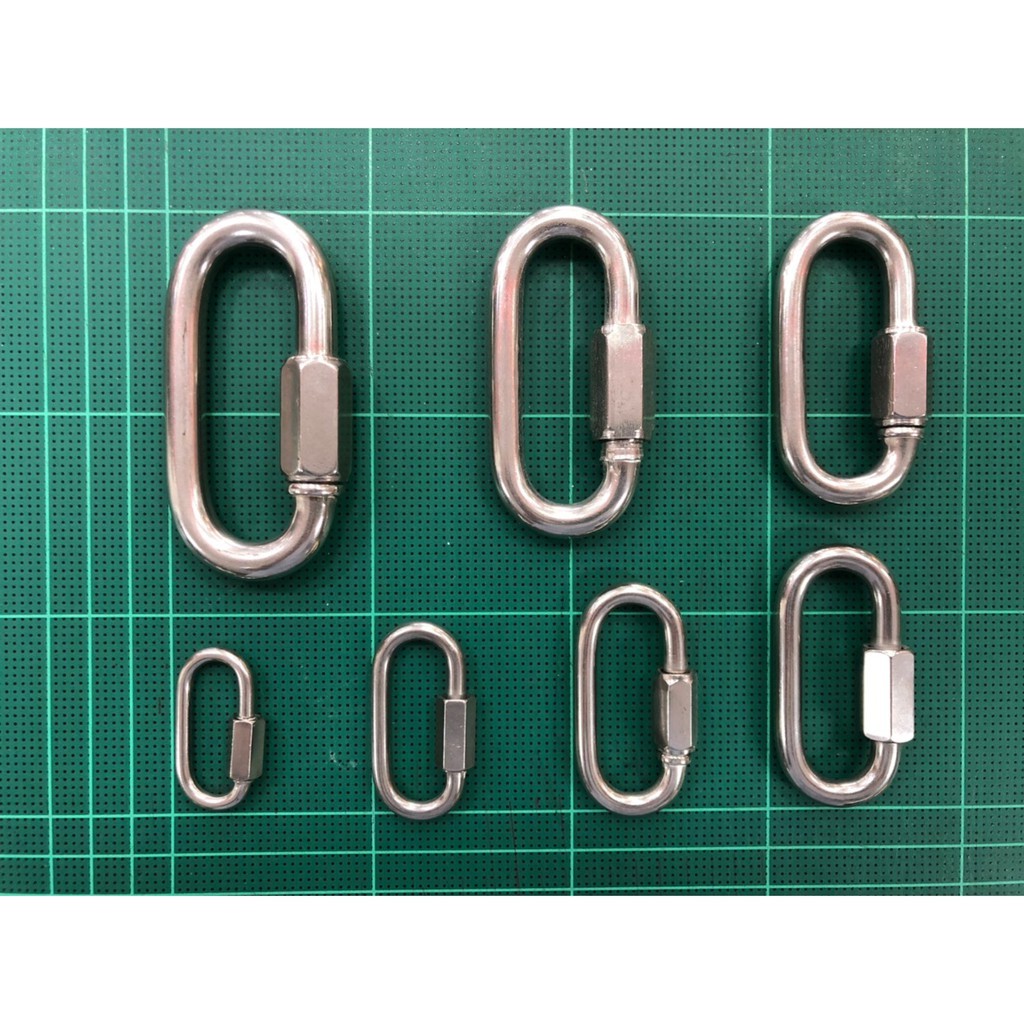 [Set 5 มิล x 5ตัว] ควิกลิงค์ สเตนเลส ขนาด 5 มิล / Quicklink Stainless (SS304) 5 mm