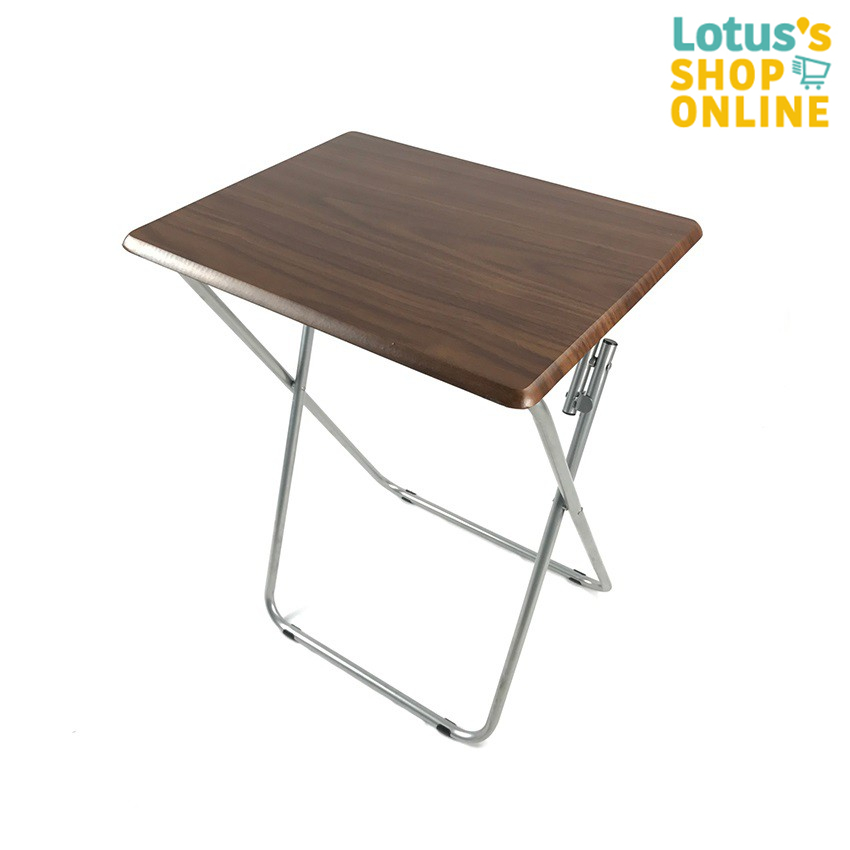 โลตัส โต๊ะอเนกประสงค์ พับได้ 48X38X66 ซม. คละสี LOTUSS MULTI PURPOSE TABLE 48X38X66 CM (ASSORTED)