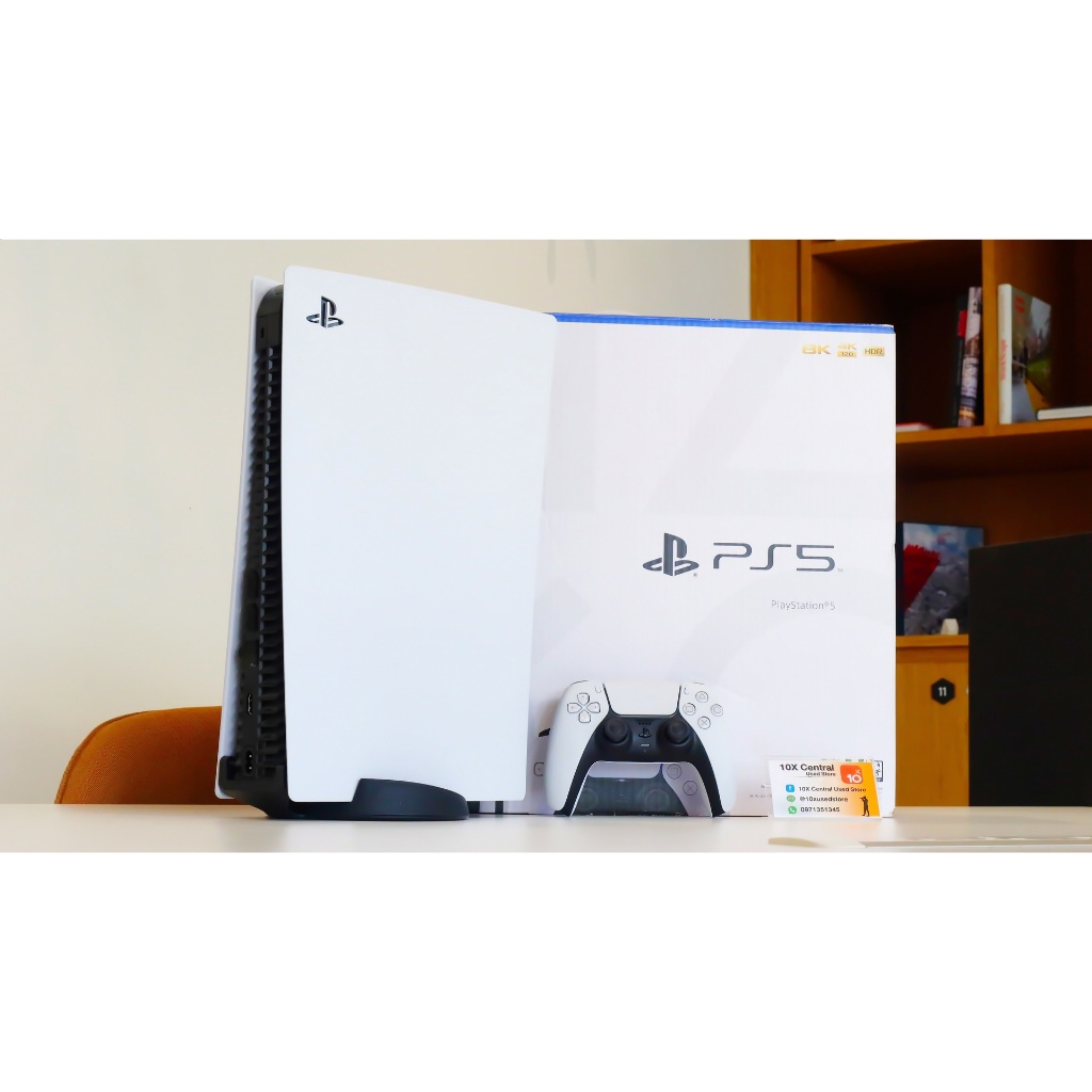 PlayStation 5 852GB CFI-1218A 01  บอร์ดใหม่ ประกันเหลือ  ประหยัดมาก รุ่นใส่แผ่นได้ - ID24020049
