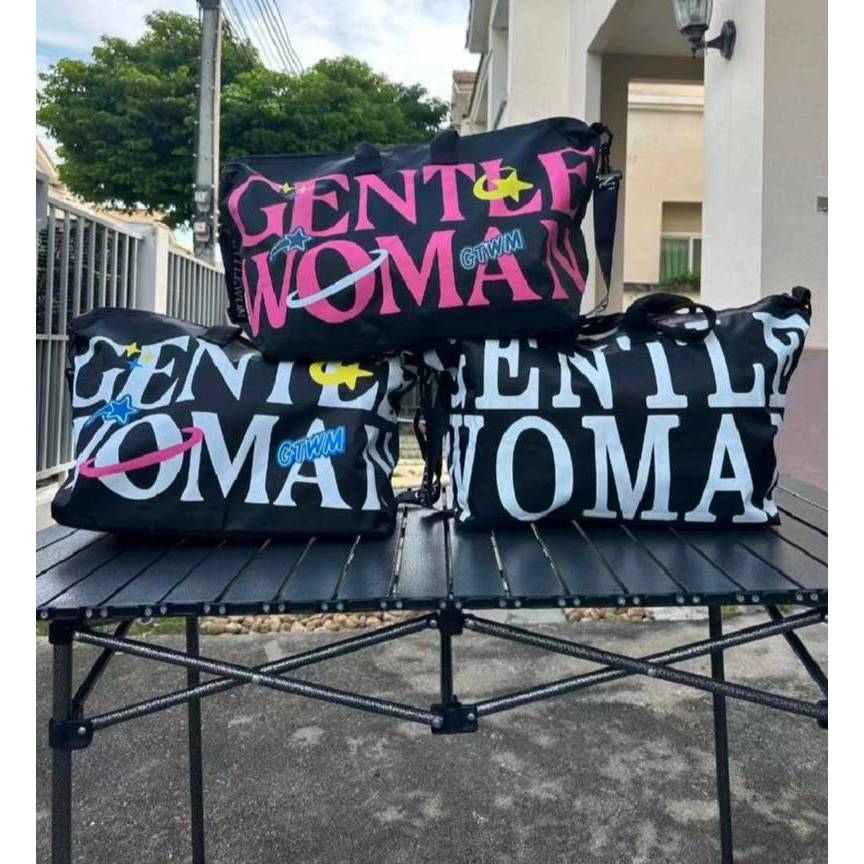 กระเป๋าจัมโบ้Gentle woman กระเป๋าเดินทางจุของได้เยอะ กระเป๋าไปฟิตเนส（คุณภาพ100%）（จัดส่งจากกรุงเทพ）