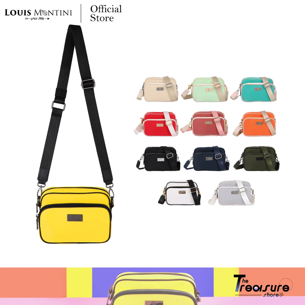 Louis Montini (The Treasure Shore) กระเป๋าสะพายข้าง Crossbody bag BSD07