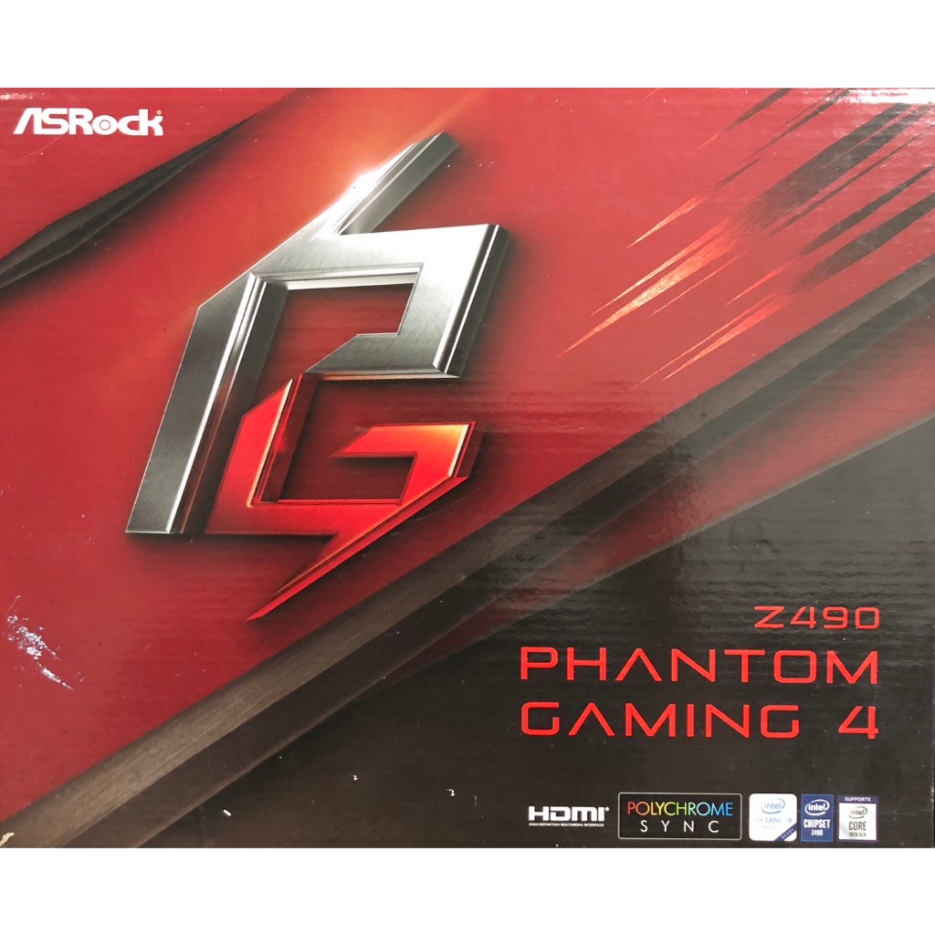 MAINBOARD (เมนบอร์ด) 1200 ASROCK Z490 PHANTOM GAMING 4 มือสอง