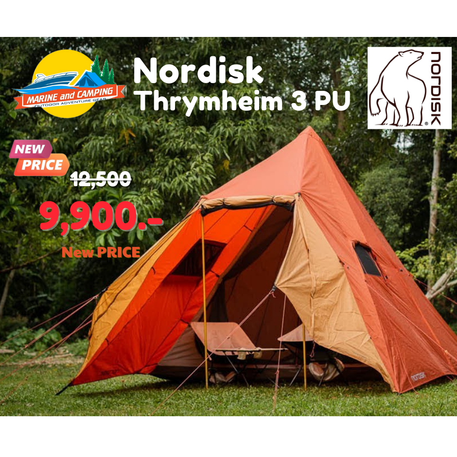 Nordisk Thrymheim 3 PU Tent เต็นท์ทรงกระโจม