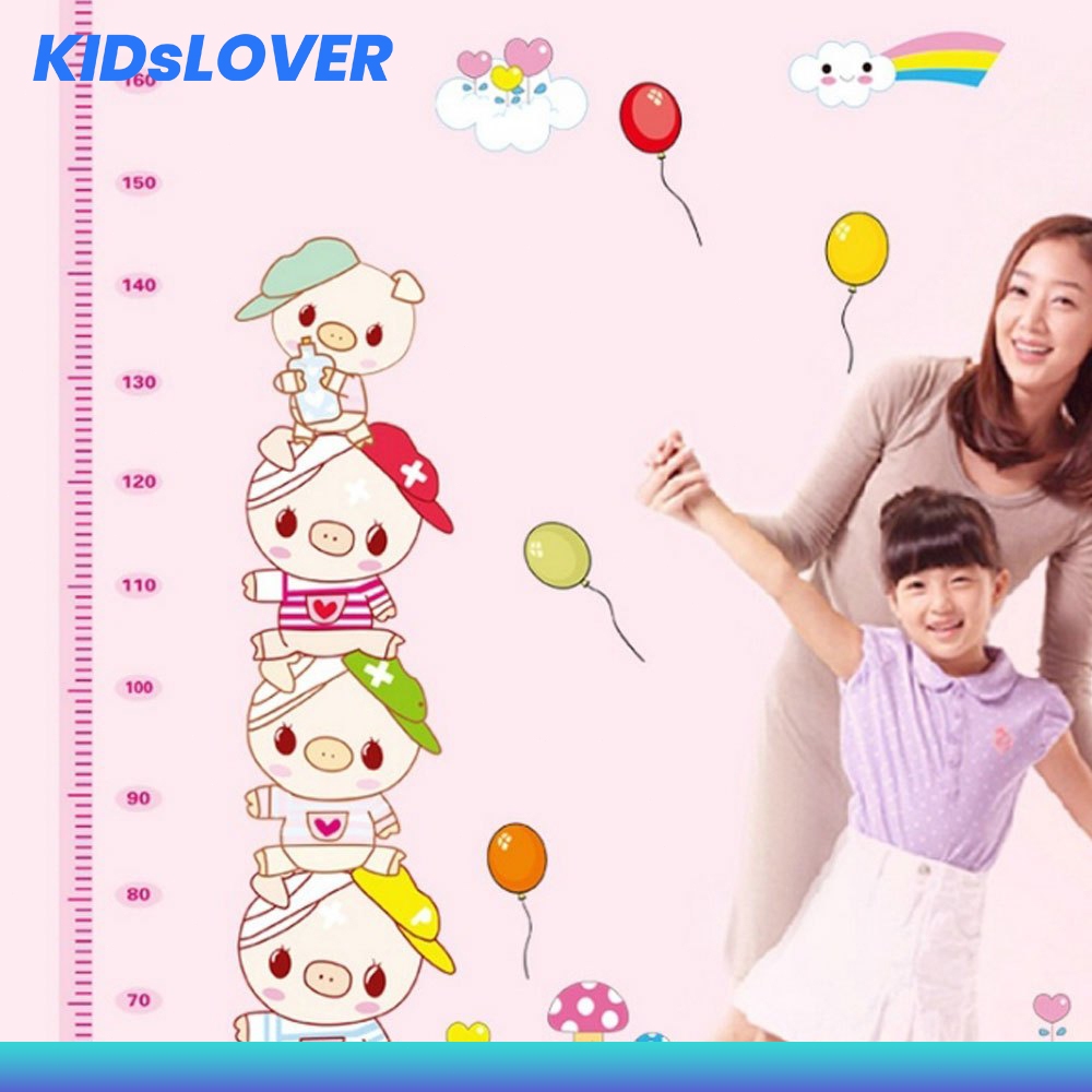 สติ๊กเกอร์วัดส่วนสูง สําหรับเด็ก มีกาวในตัว Wall Sticker สติกเกอร์ตกแต่ง