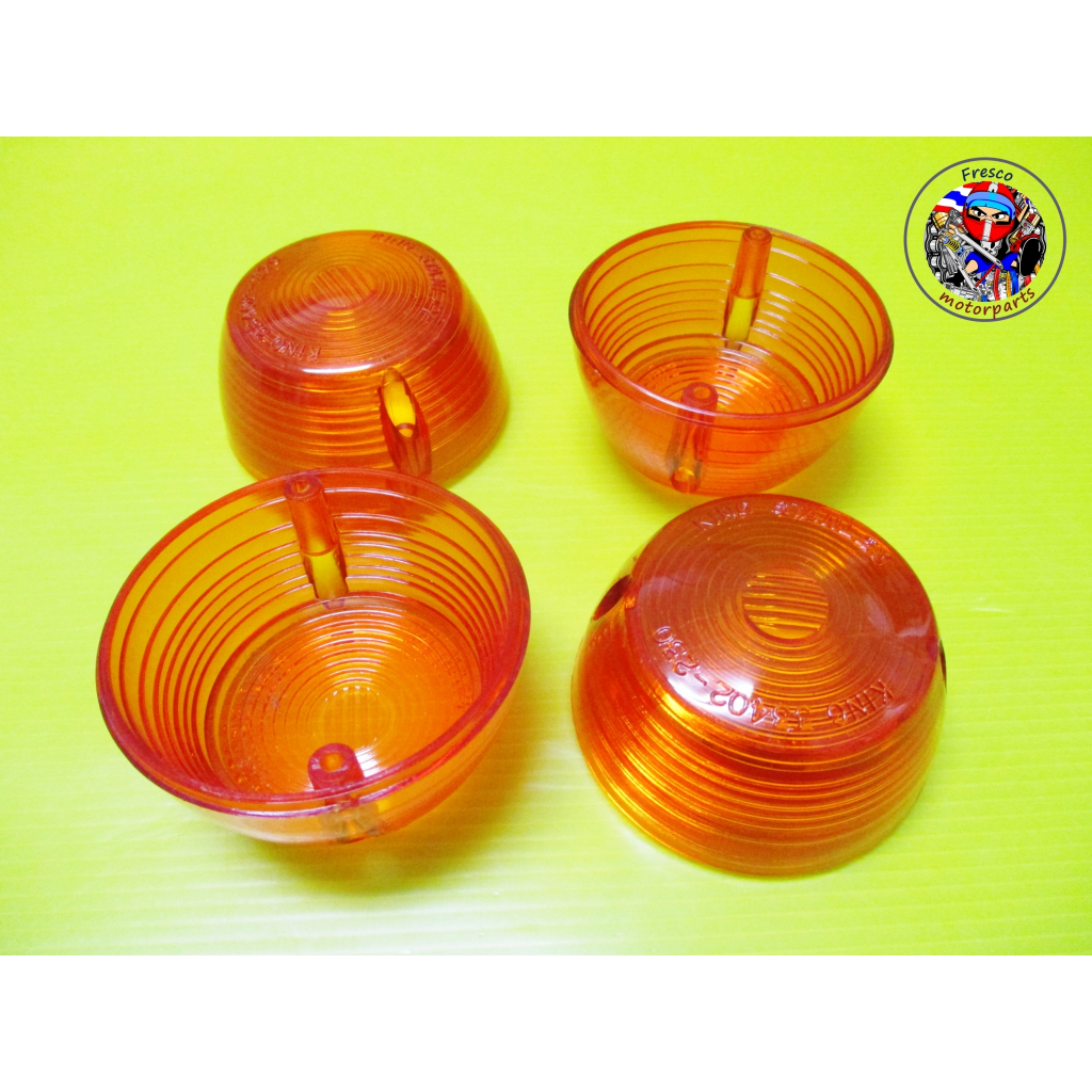 ฝาครอบไฟเลี้ยว HONDA CD125 CD175 CA175 Turn Signal Lens Set .