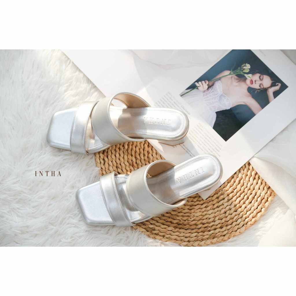 ส่งฟรี ! รองเท้า Special fluffy รุ่น INT001 #Silver