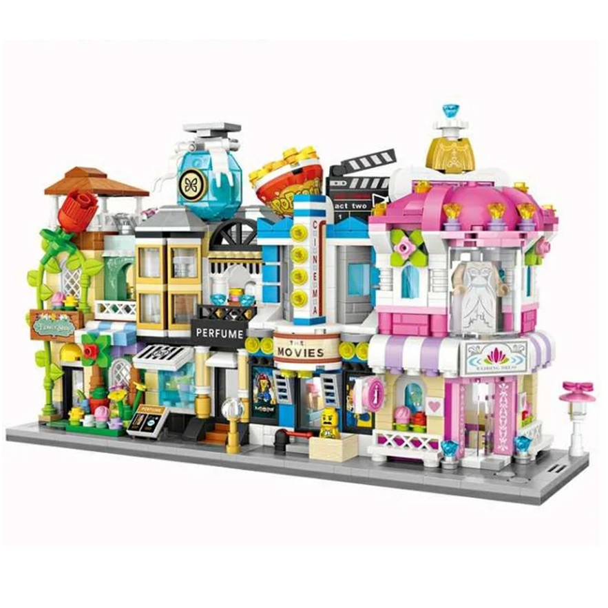 จิ๊กซอ Mini Lego Street mini Series มินิบล็อกเลโก้ เลโก้เสริมพัฒนาการ