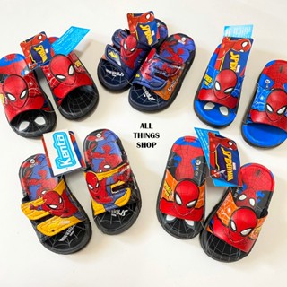 KENTA รองเท้าแตะเด็กแบบสวม SPIDER MAN เลือกลายได้