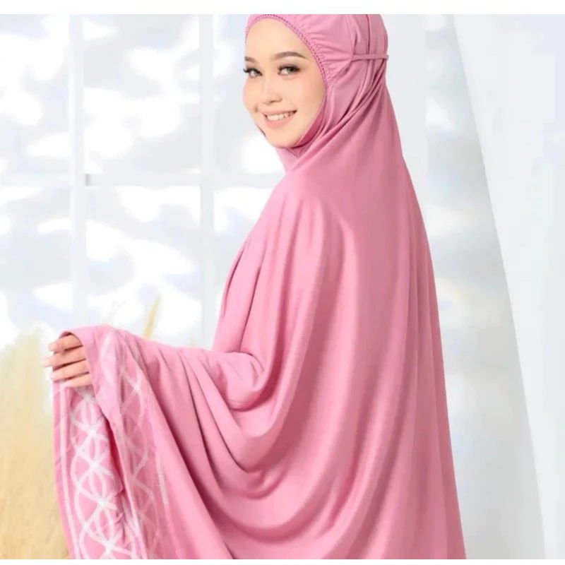 ชุดละหมาดผู้หญิง Telekung Siti Aisyah ผ้าเกรดดี มีน้ำหนัก