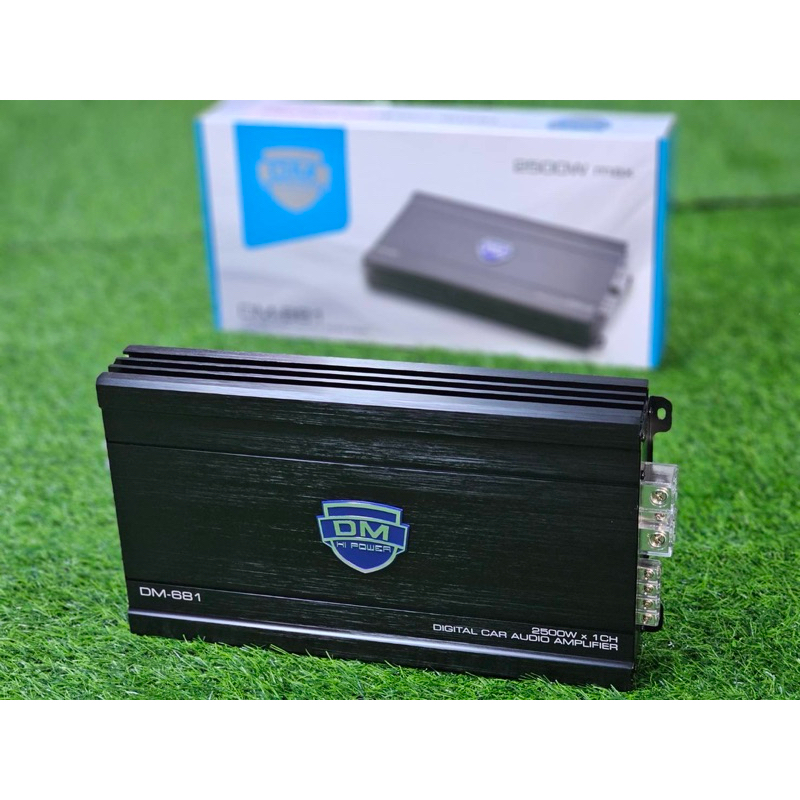 คลาสดี เพาเวอร์ขับซับ DM-681 2500w เครื่องขยายเสียง class d ขับซับ