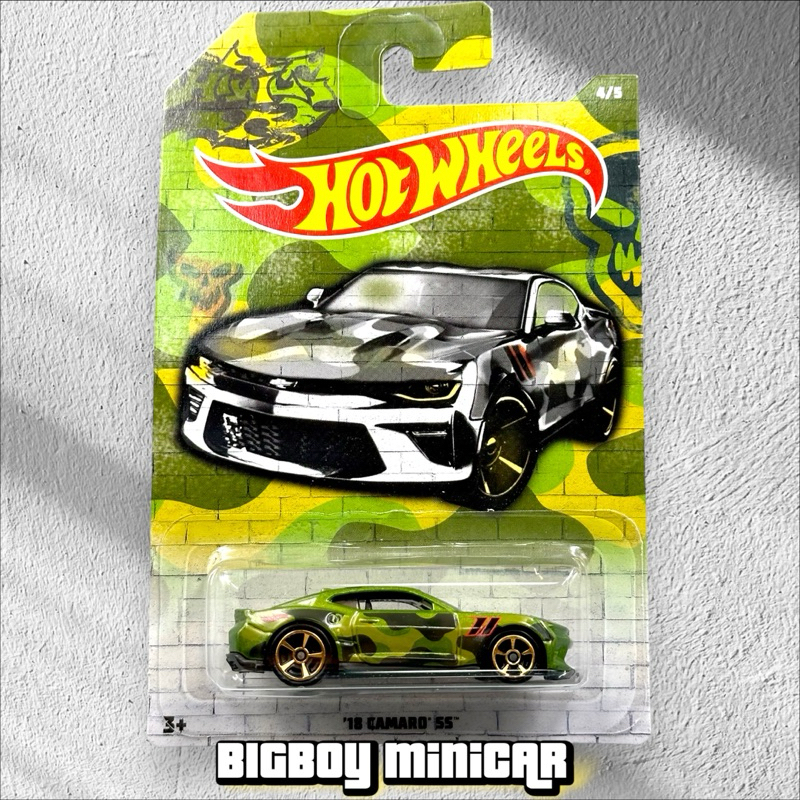Hot Wheels  - '18 CAMARO SS ล้อพลาสติก