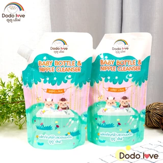 DODOLOVE น้ำยาล้างขวดนม แบบขวด ขนาด 600 มล. ถุงเติม 500 ml.