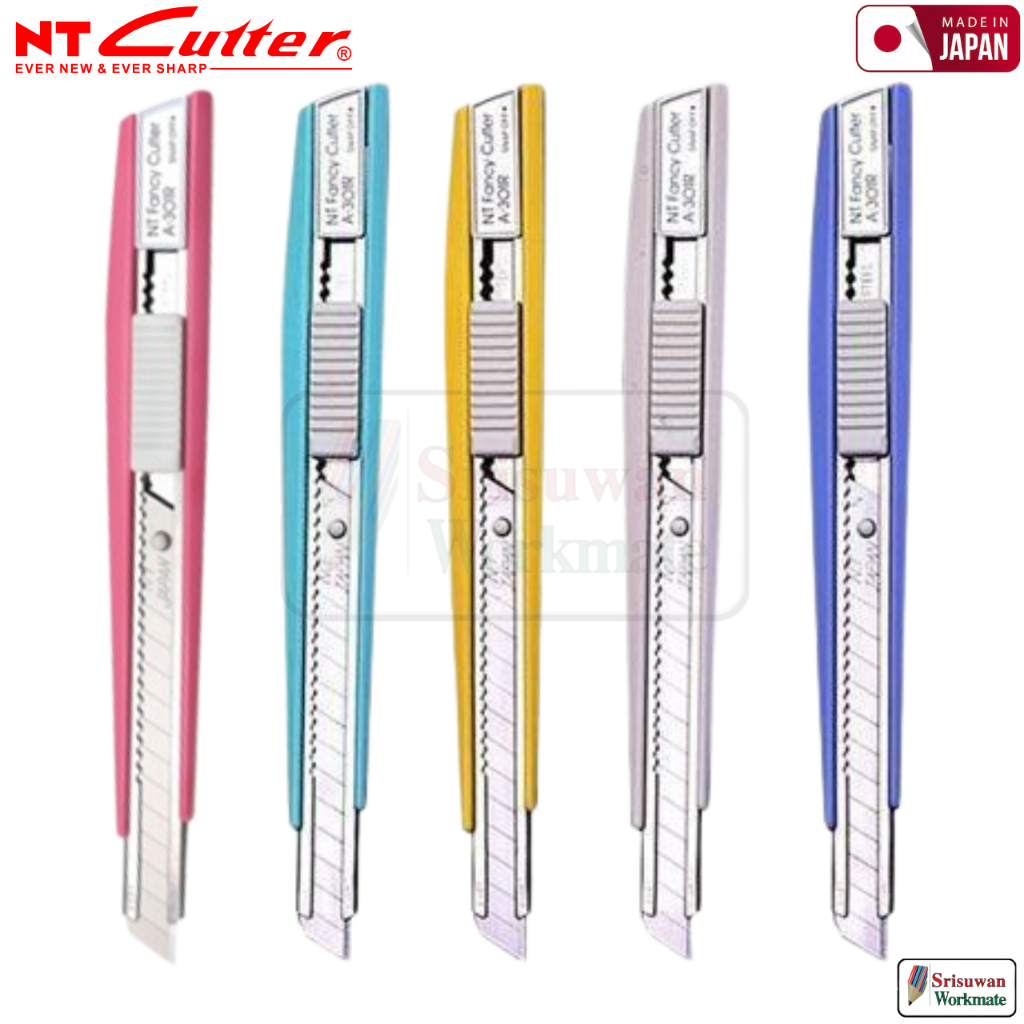 NT A-301RP คัตเตอร์ Made in Japan ใบมีด 9 มม. Auto Lock